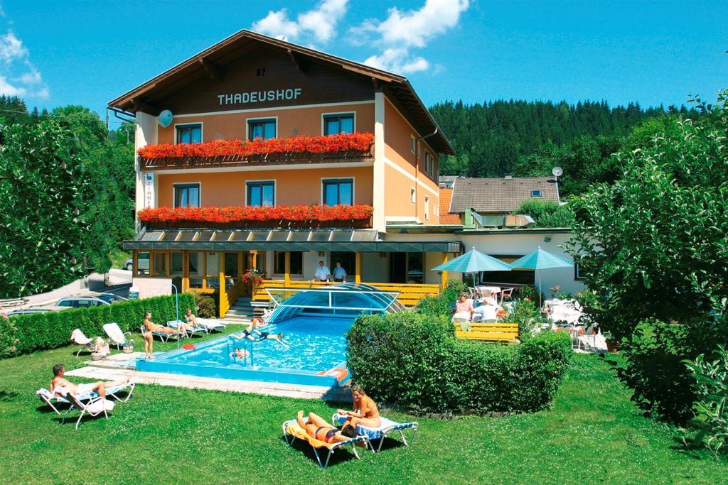 Hotel Restaurant Thadeushof Techelsberg Екстериор снимка